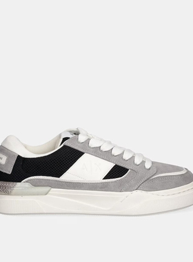 Armani/阿玛尼AX 男士潮牌简约时尚低帮休闲鞋 XM001724 AF17539