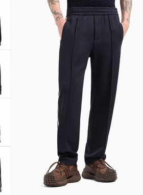 Armani/阿玛尼EA 男士时尚直筒长裤运动休闲裤 EM001111 AF13488