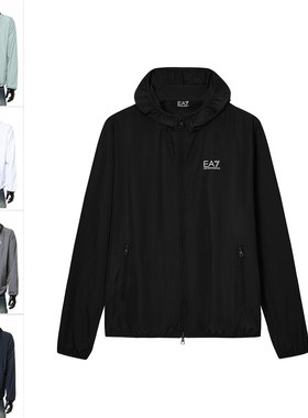 Armani/阿玛尼EA7 男士轻便连帽时尚连帽夹克外套 8NPB22 PNGRZ