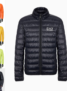 Armani/阿玛尼EA7 男士轻便保暖纯色羽绒服外套 8NPB01 PN29Z