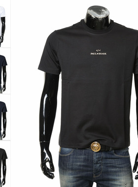 PAUL & SHARK鲨鱼 海外直邮 男士时尚休闲简约圆领短袖T恤C0P1240