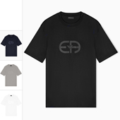 EM004581 Armani AF10017 鹰标丝光棉圆领短袖 T恤 阿玛尼EA 男士