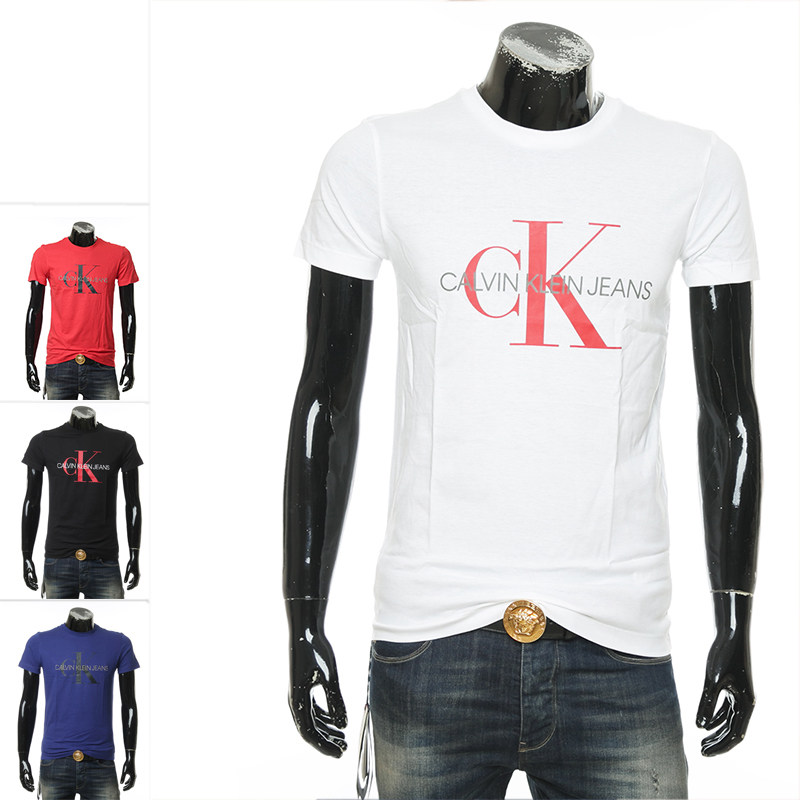 Calvin Klein CK 卡尔文克雷恩 男士印花短袖圆领T恤 J30J314551
