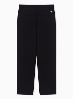 Armani/阿玛尼EA 男士时尚刺绣鹰标长裤休闲裤 EM004543 AF10013