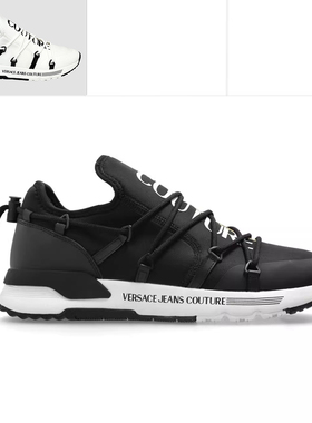 Versace/范思哲VJ 男士奢潮时尚简约低帮休闲鞋 78YA3SA6 ZSC66