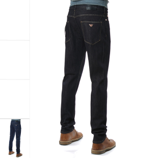 鹰标修身 时尚 长裤 Armani 3R1J06 男士 牛仔裤 1DPXZ 阿玛尼EA