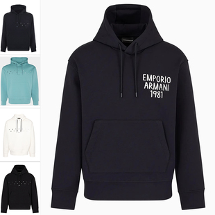 男士 正品 时尚 潮牌连帽卫衣外套 1JHSZ Armani 3D1M72 阿玛尼EA