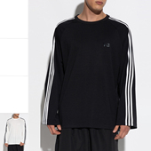 JW7351 海外直邮 经典 潮牌时尚 T恤 男士 三杠宽松圆领长袖