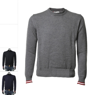 巴利男士 MOU0DJ 时尚 彩条纯羊毛保暖毛衣 WO340 大牌经典 Bally