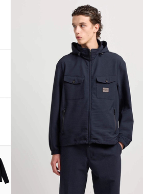 Armani/阿玛尼EA 男士时尚休闲简约夹克外套 EM003405 AF18781