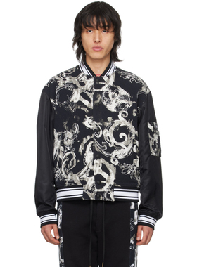 Versace/范思哲VJ 男士潮牌印花时尚休闲夹克 76GAS46M ES084L54