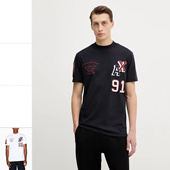 阿玛尼AX T恤 男士 Armani 潮牌时尚 休闲圆领短袖 XM001452 AF10361