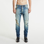 DSQUARED2 D30011 S74LB1757 D2次方男奢潮做旧破洞水洗长裤 牛仔裤