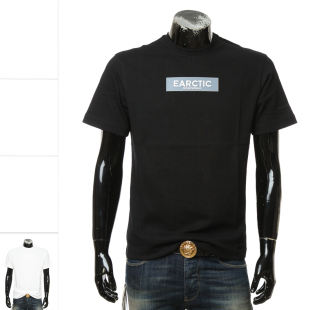 阿玛尼EA 6L1T8C 鹰标潮男士 圆领T恤 1JUFZ 休闲短袖 Armani