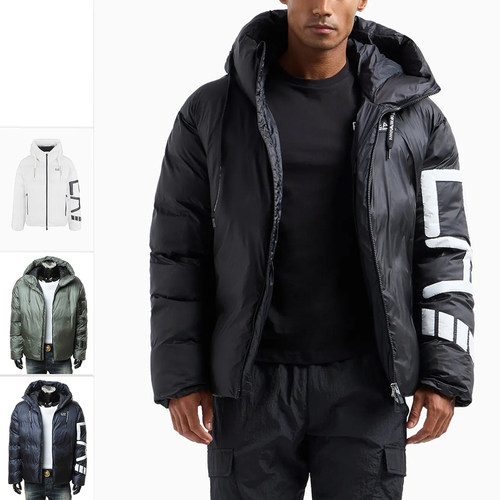 阿玛尼男士保暖夹克外套