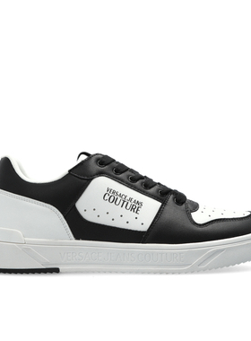 Versace/范思哲VJ 男士奢潮真皮时尚低帮休闲鞋 79YA3SJ4 ZPB43