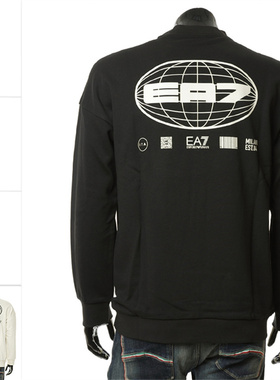 Armani/阿玛尼EA7 男士奢潮牌宽松休闲圆领卫衣 7M000013 AF10432