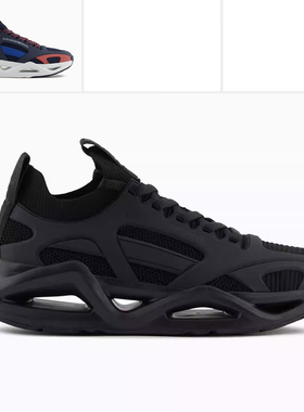 Armani/阿玛尼EA7 男士时尚纯色休闲潮运动鞋 7X000383 AF19525