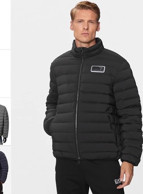 Armani/阿玛尼EA7 男士时尚加厚保暖立领外套羽绒服6DPB14 PNHAZ