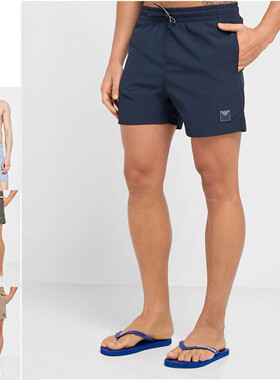 Armani/阿玛尼EA 男士时尚鹰标休闲短裤沙滩裤 EM000583 AF12336