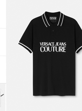 Versace/范思哲VJ 潮牌男士休闲短袖POLO衫 74GAGT03 CJ01O