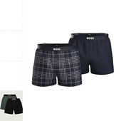 Boss黑标 宽松四角内裤 男士 Hugo 时尚 2件装 50535781 10269540