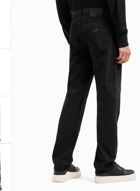 Armani/阿玛尼AX 男士时尚直脚长裤休闲牛仔裤 6DZJ13 Z1ZRZ