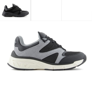 X4X652 Armani 奢潮真皮鹰标低帮运动休闲鞋 男士 XR078 阿玛尼EA