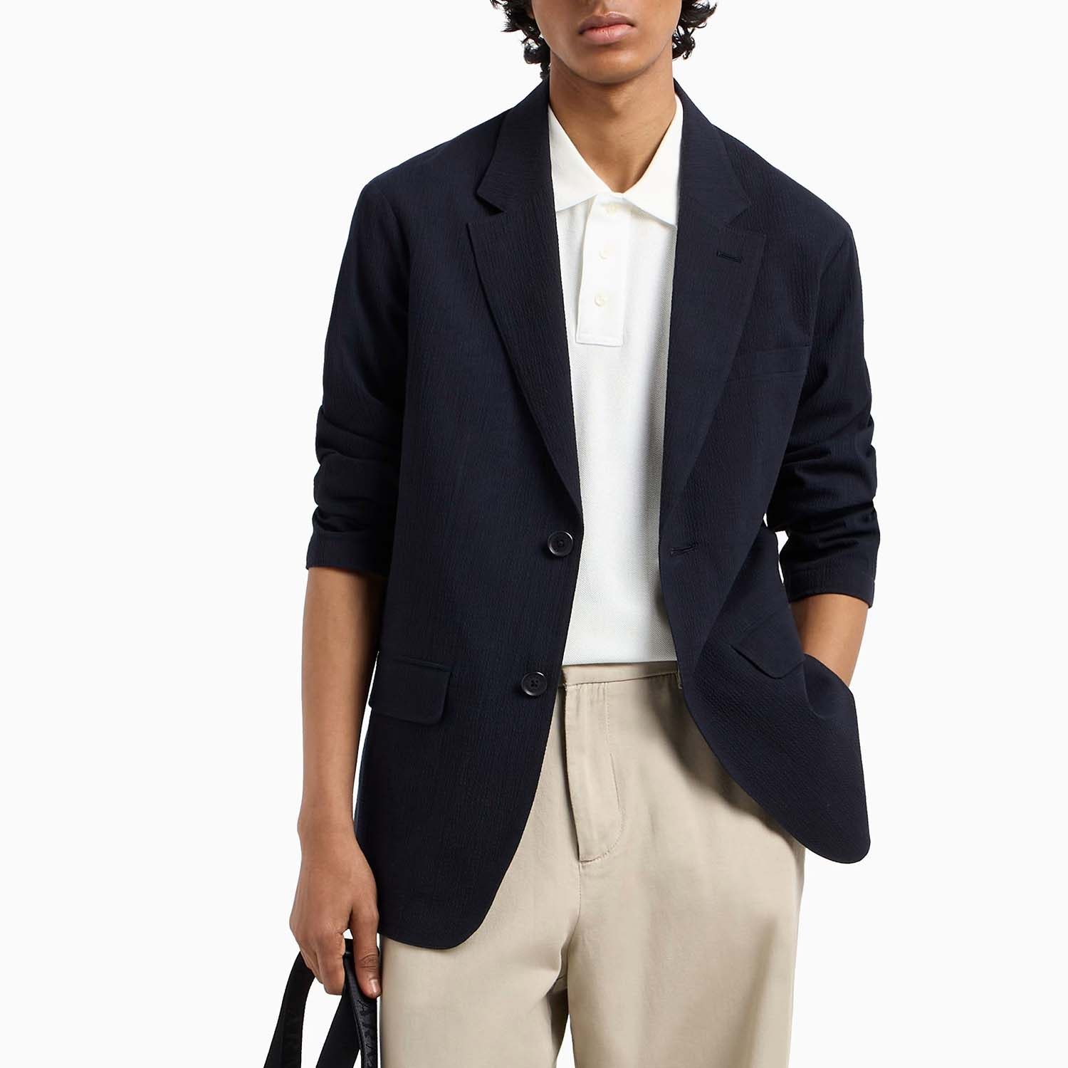 Armani/阿玛尼AX 男士时尚商务西服西装外套 XM000400 AF14861
