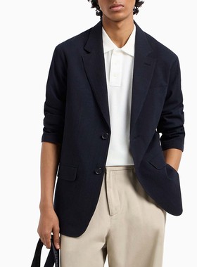 Armani/阿玛尼AX 男士时尚商务西服西装外套 XM000400 AF14861