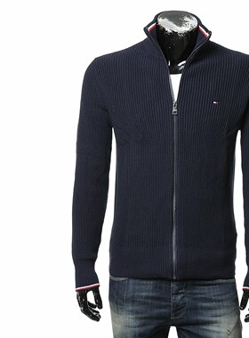 Tommy Hilfiger 汤米·希尔费格 男士保暖开衫针织衫 MW0MW41517