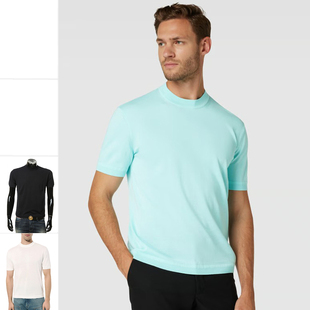 鹰标时尚 男士 圆领休闲针织短袖 T恤 1MBXZ Armani 6R1MXB 阿玛尼EA