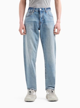 Armani/阿玛尼AX 男士时尚休闲修身长裤牛仔裤 8NZJ13 Z2P1Z