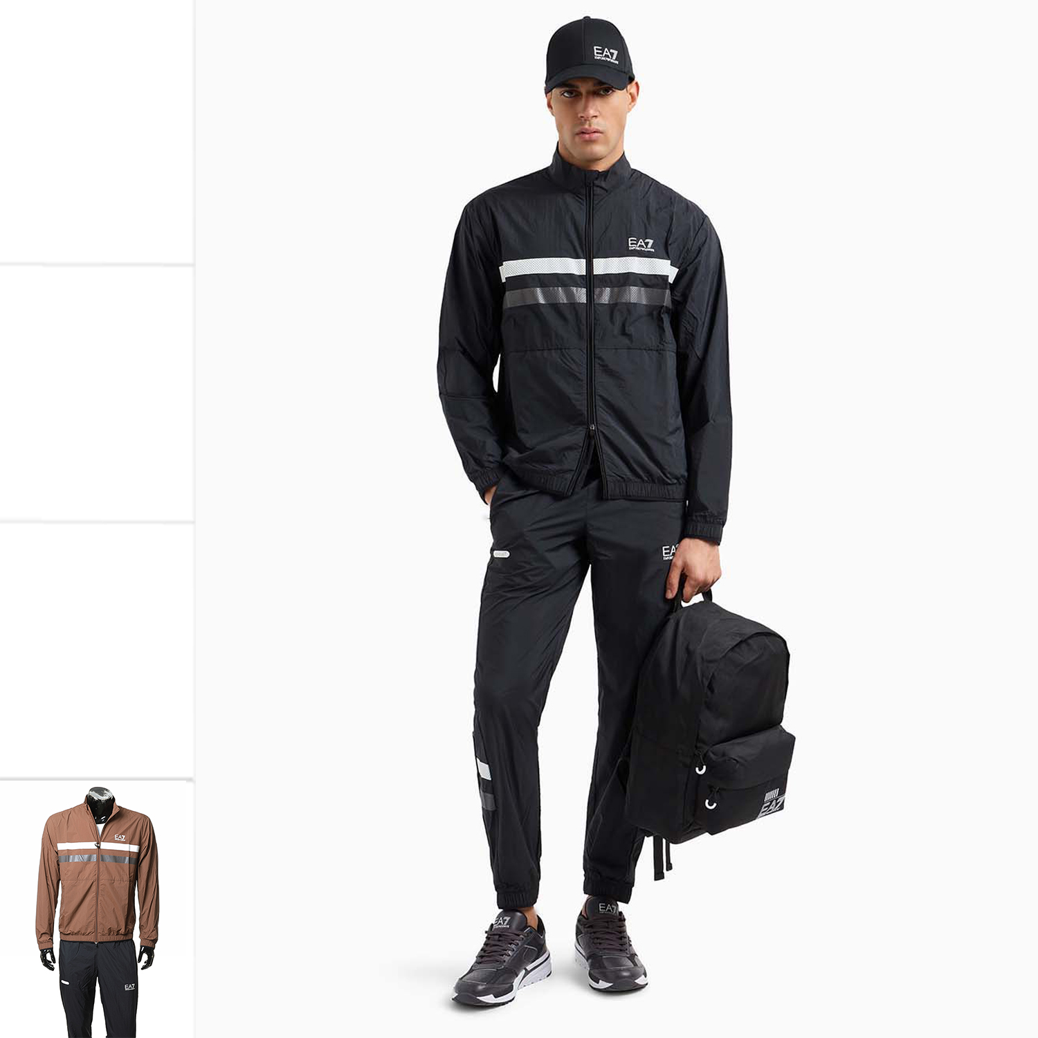 Armani/阿玛尼EA7 男士休闲时尚轻奢运动套装 7M000076 AF12453