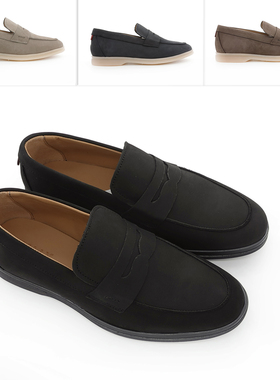 Bally/巴利男士时尚真皮商务皮鞋一脚蹬低帮休闲鞋 MSF0KV SU044