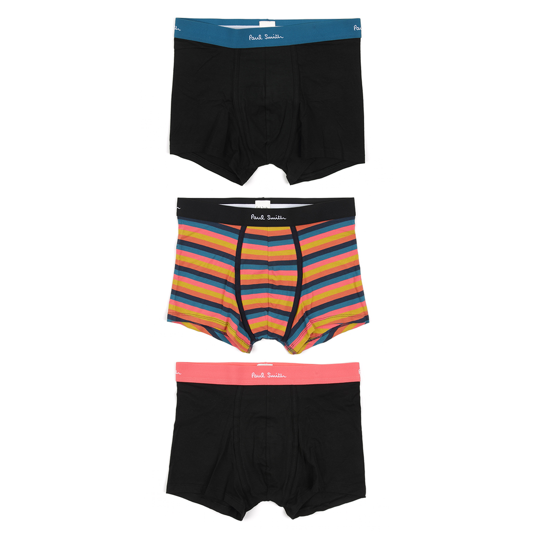 PAUL SMITH PS 保罗史密斯男士潮牌3件装四角内裤 M1A-914-M3PK32