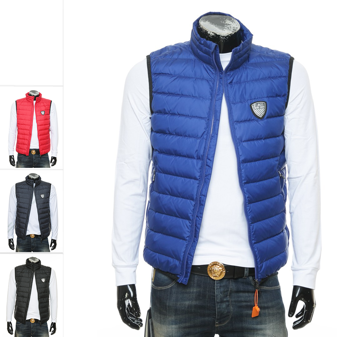 阿玛尼正品男士外套保暖背心