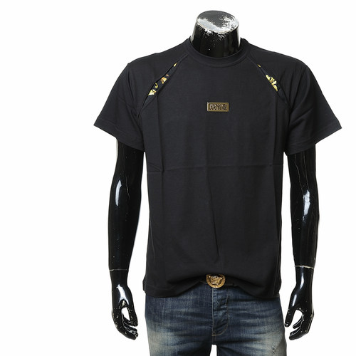 范思哲男奢潮巴洛克印花短袖T恤