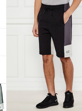 Armani/阿玛尼EA7 男士潮拼色时尚短裤休闲裤 7M000280 AF12660