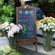 摆摊小黑板广告牌展示牌 立式 促销 宣传板 门面开业招聘宣传 秀艾迪 咖啡店奶茶店铺用门口手写菜单招牌 便携式