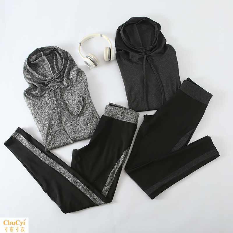 Yoga suit suit new pattern fashion Autumn and winter Long sleeve jacket Gym run motion Fitness wear sexyin the Women's clothing/Boutique , Set/Student uniforms/Work uniforms , Leisure sports suit  category - from Buy2taobao.com to provide professional Taobao agent buy service