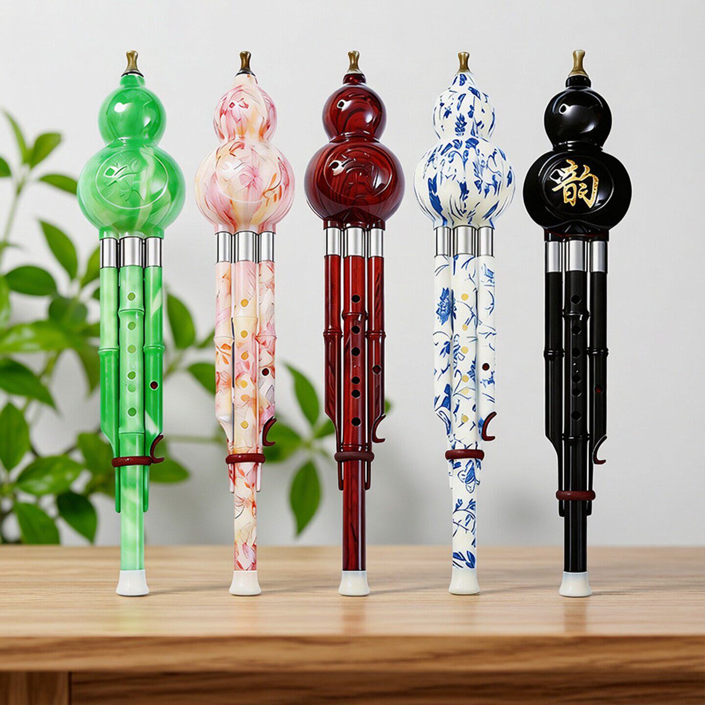 葫芦丝小学生专用c调成人初学者入门降b调乐器七孔树脂防摔胡芦丝