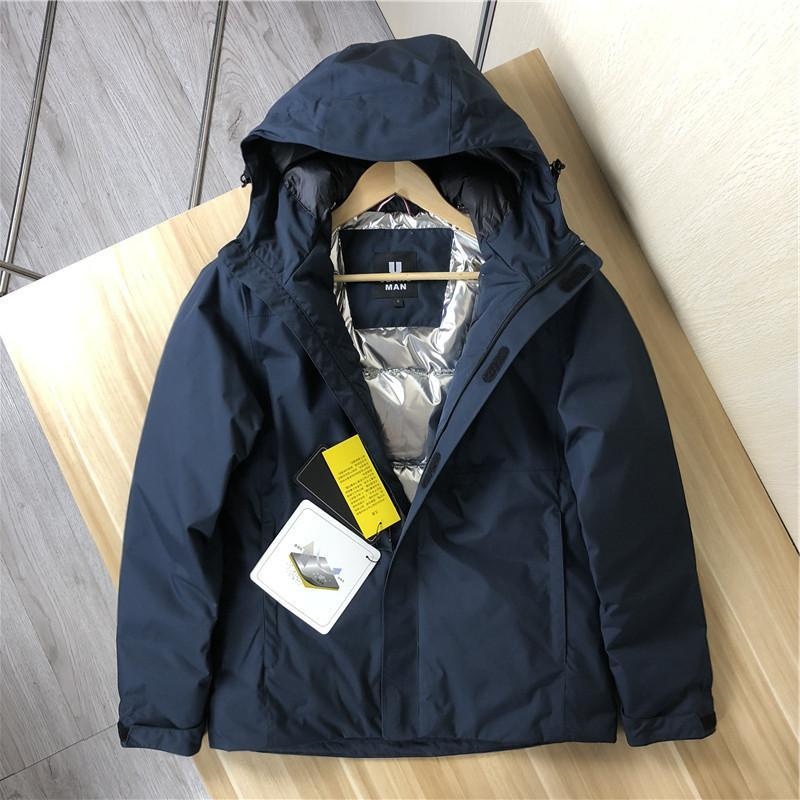 秋冬防风防水冲锋衣休闲羽绒服