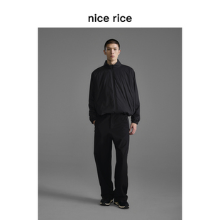 NGD11115 s.系列弹力抽绳脚口宽松软壳休闲运动长裤 nice rice好饭