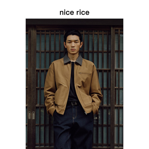 nicerice好饭宽松工装夹克