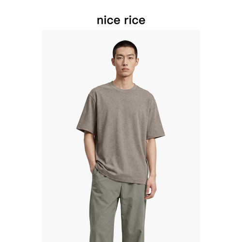 nicerice好饭宽松凉感短袖T恤
