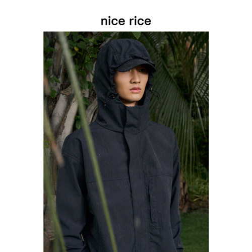 nicerice好饭连帽夹克外套