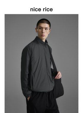 nice rice好饭 s.系列直身立领插肩袖3M™新雪丽™棉夹克NHQ06072