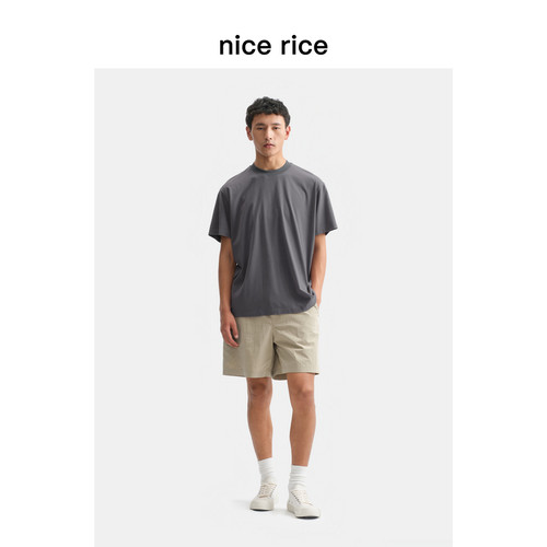 nicerice好饭工装宽松休闲短裤