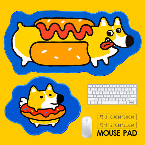 鼠标垫超大电脑定制小号ins可爱